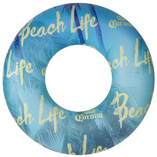 3ft. Corona Beach Life Inflatable Swimming Pool Tube Ring
